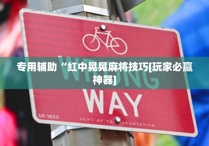 专用辅助“红中晃晃麻将技巧[玩家必赢神器]