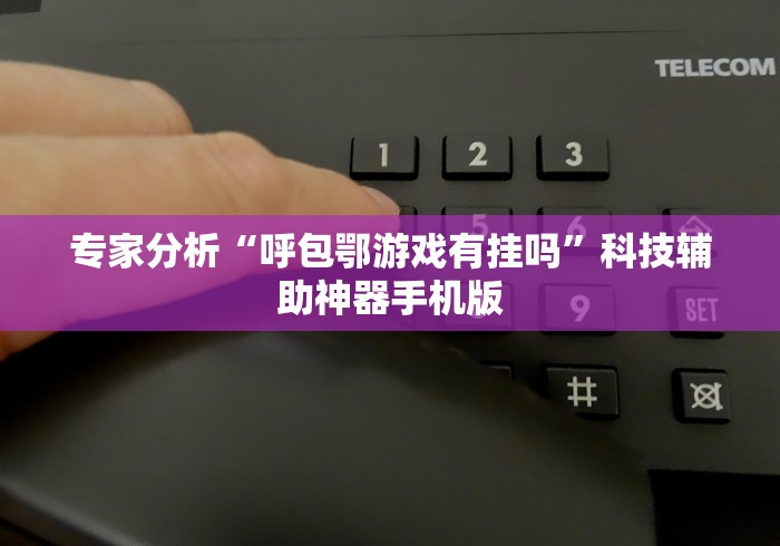专家分析“呼包鄂游戏有挂吗”科技辅助神器手机版