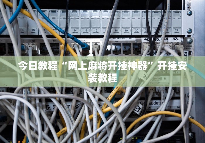 今日教程“网上麻将开挂神器	”开挂安装教程
