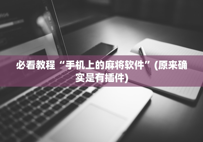 必看教程“手机上的麻将软件”(原来确实是有插件)