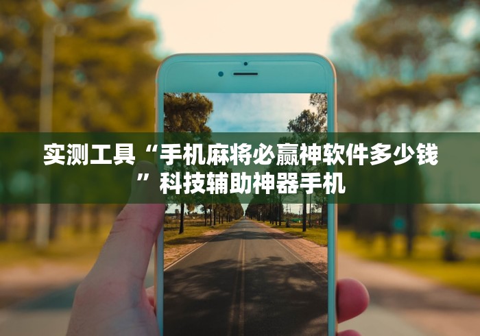 实测工具“手机麻将必赢神软件多少钱”科技辅助神器手机