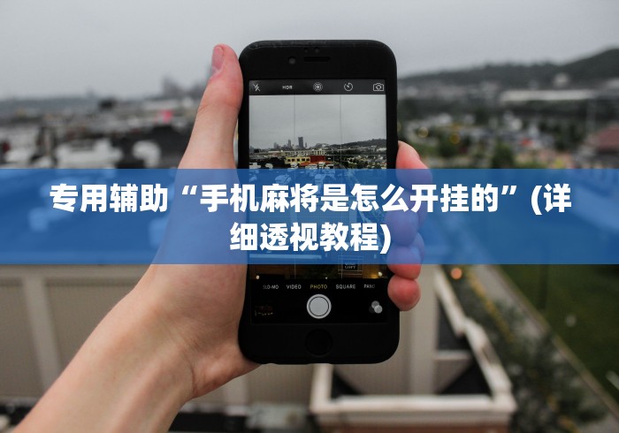 专用辅助“手机麻将是怎么开挂的”(详细透视教程)