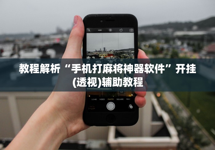 教程解析“手机打麻将神器软件”开挂(透视)辅助教程