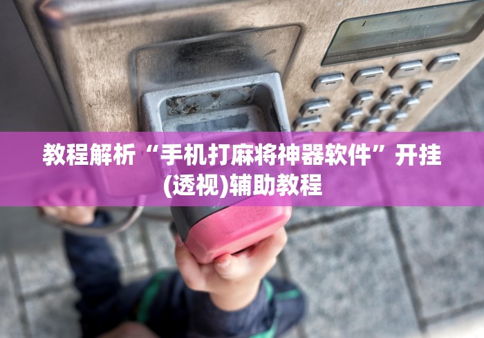 教程解析“手机打麻将神器软件	”开挂(透视)辅助教程