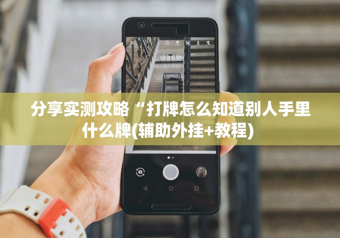 分享实测攻略“打牌怎么知道别人手里什么牌(辅助外挂+教程) 