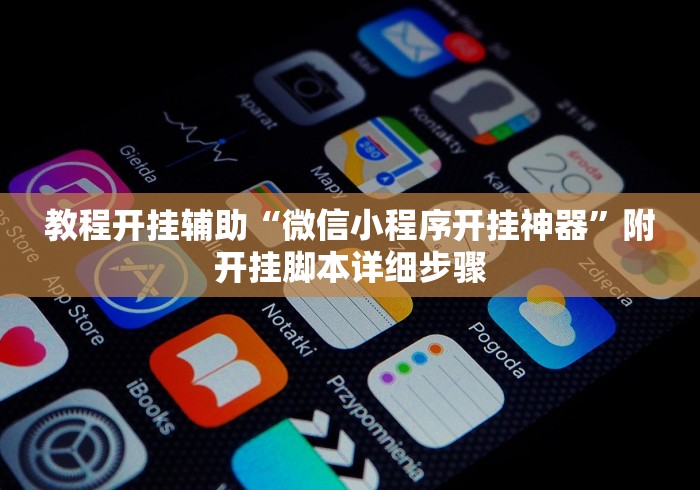 教程开挂辅助“微信小程序开挂神器”附开挂脚本详细步骤