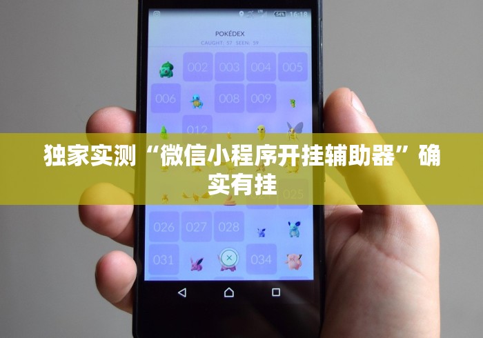 独家实测“微信小程序开挂辅助器	”确实有挂