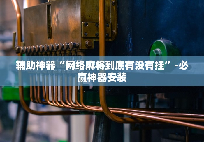 辅助神器“网络麻将到底有没有挂”-必赢神器安装