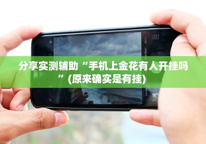 分享实测辅助“手机上金花有人开挂吗”(原来确实是有挂) 
