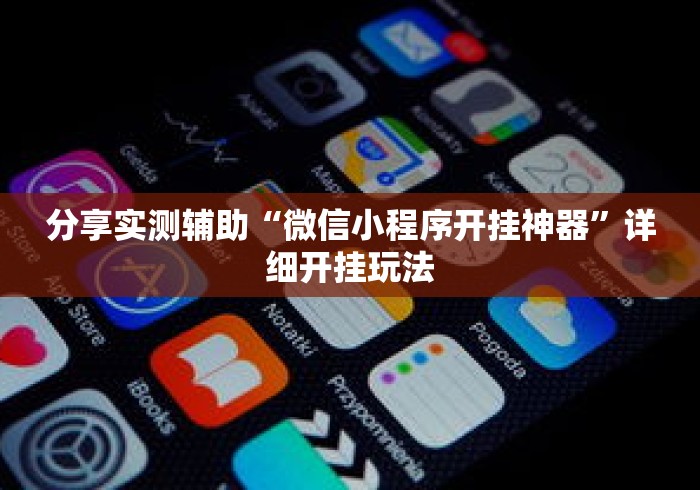分享实测辅助“微信小程序开挂神器”详细开挂玩法