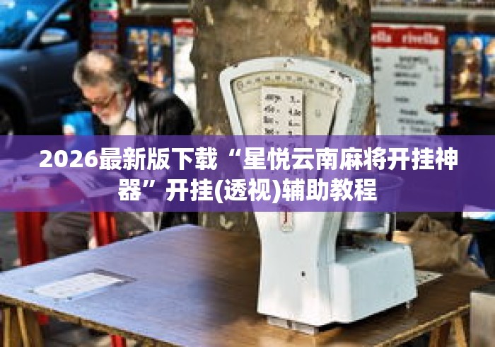 2026最新版下载“星悦云南麻将开挂神器	”开挂(透视)辅助教程