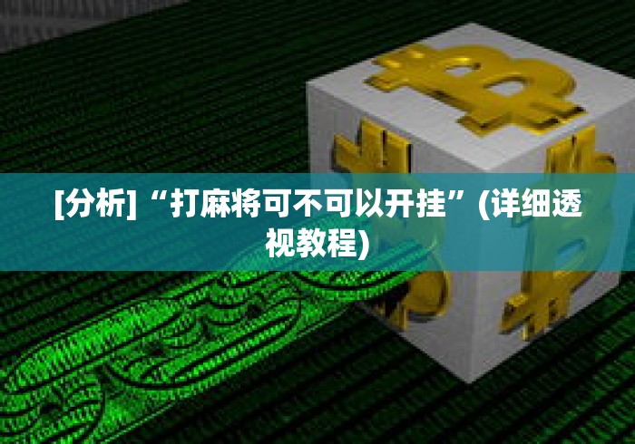 [分析]“打麻将可不可以开挂	”(详细透视教程)