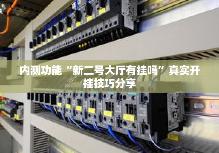 内测功能“新二号大厅有挂吗	”真实开挂技巧分享