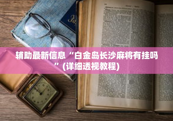 辅助最新信息“白金岛长沙麻将有挂吗”(详细透视教程)