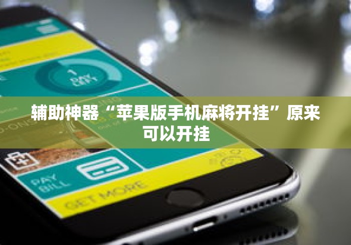 辅助神器“苹果版手机麻将开挂”原来可以开挂