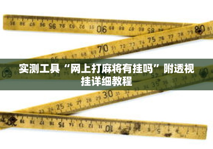 实测工具“网上打麻将有挂吗	”附透视挂详细教程