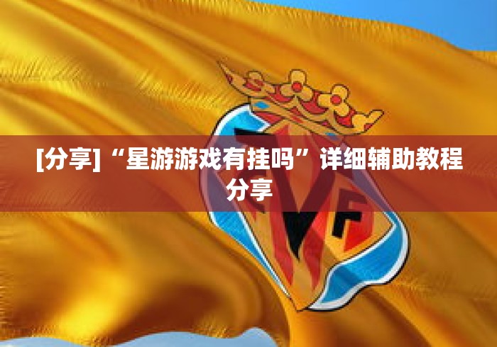 [分享]“星游游戏有挂吗”详细辅助教程分享