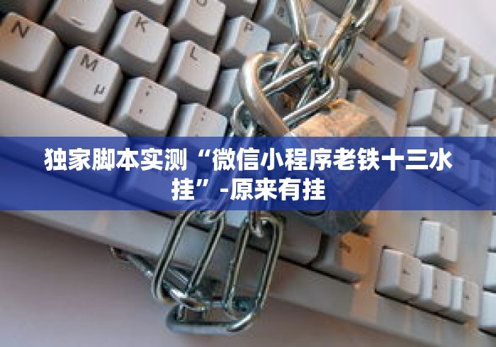 独家脚本实测“微信小程序老铁十三水挂	”-原来有挂