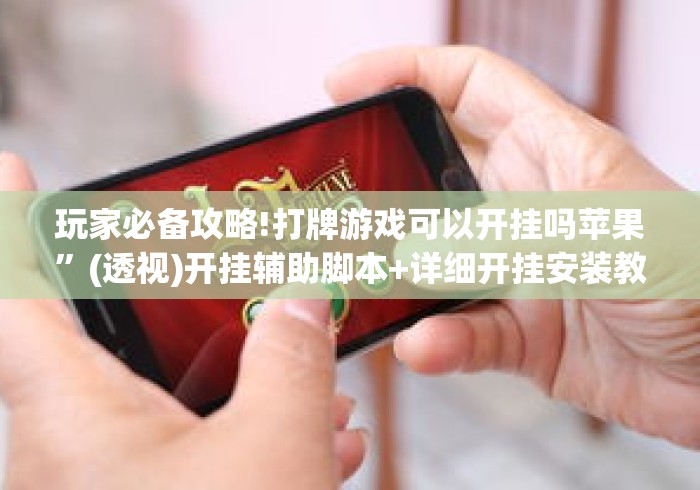玩家必备攻略!打牌游戏可以开挂吗苹果	”(透视)开挂辅助脚本+详细开挂安装教程
