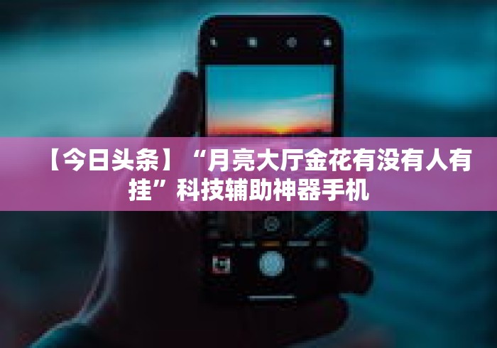 【今日头条】“月亮大厅金花有没有人有挂”科技辅助神器手机